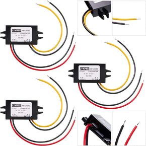Weewooday 3 Pieces Direct Current Converter 12v to 5v 3a 15w Power Adapter in Kuwait
