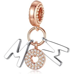 IBAGKE 925 Sterling Silver Charm Beads Pendants for Bracelets Charms birthday christmas Gift mother's day gift for Women in Saudi Arabia