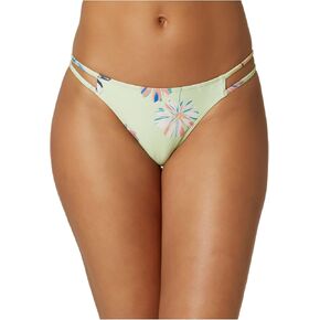O'NEILL Women's Cardiff Bikini Bottoms - Cheeky Coverage Women's Bathing Suit Bottom with Strappy Side Detail