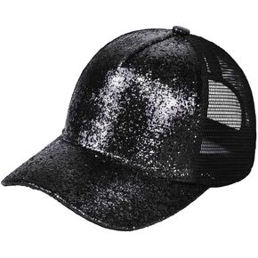 C.C Radiant Shimmer Adjustable Trucker Mesh Baseball Cap Hat