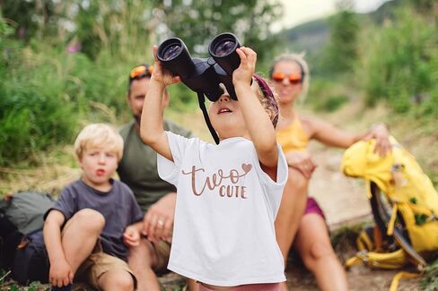 اثنين من ملابس عيد الميلاد الثاني اللطيفة للفتيات الصغيرات من QLIPIN، قمصان قصيرة الأكمام لعيد الميلاد الثاني بعمر عامين in Kuwait