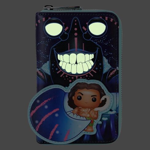 Loungefly Disney Villains: Moana - Tamatoa Glow in the Dark Wallet, Amazon Exclusive in Kuwait