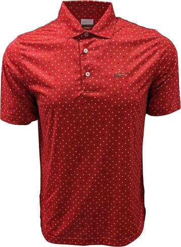 Greg Norman Men's Luxe Print Polo Shirt in Kuwait