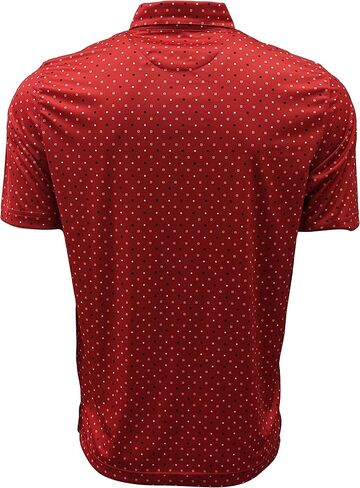 Greg Norman Men's Luxe Print Polo Shirt in Kuwait