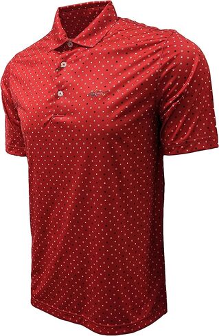 Greg Norman Men's Luxe Print Polo Shirt in Kuwait