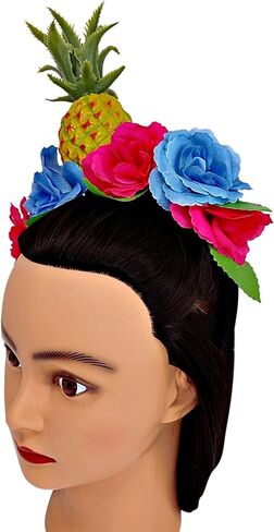 إكسسوار تنكري على شكل أناناس لحفلات الهالوين أو الحفلات الاستوائية، مقاس واحد in Kuwait