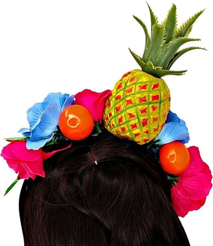 إكسسوار تنكري على شكل أناناس لحفلات الهالوين أو الحفلات الاستوائية، مقاس واحد in Kuwait