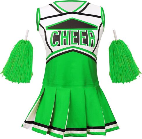 زي Yolsun Cheerleader التنكري للفتيات في الهالوين اللطيف in Kuwait