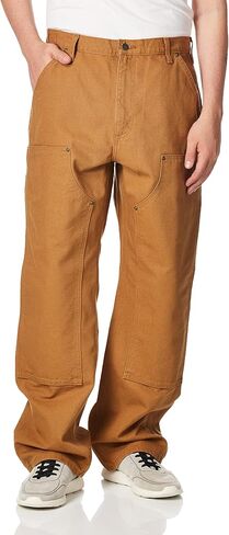 بنطال عمل رجالي من Carhartt ذو قصة فضفاضة ومزود ببطانة مزدوجة من الأمام in Saudi Arabia
