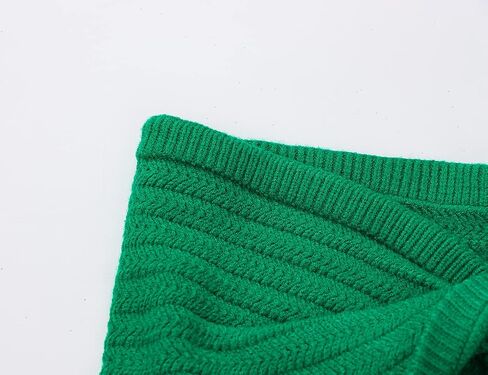 MISSACTIVER Women Twist Knot Knit Bandeau Tube Top Embroidery Strapless Off Shoulder Backless Hollow Crop Tank Corset Top in Saudi Arabia