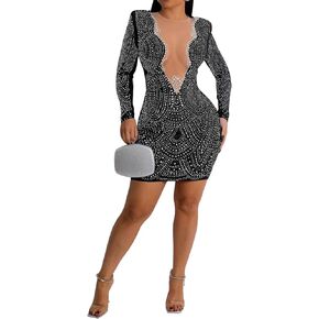 Rhinestone Embellished Formal Gowns and Evening Dresses for Women 2026 in Kuwait