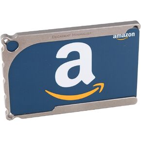 محفظة Decadent Minimalist DM1 تيتانيوم 8 بطاقات مغسولة بالحجر in Kuwait