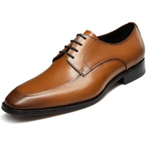 GIFENNSE Mens Oxford Shoes Leather Dress Shoes for Men