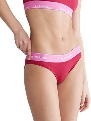 لباس داخلي بيكيني نسائي من القطن الحديث This is Love من Calvin Klein in Kuwait