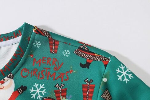 SSLR-Mens-Ugly-Christmas-Sweatshirt-Funny Hoodies عيد الميلاد عطلة طاقم الرقبة البلوز السببية in Kuwait