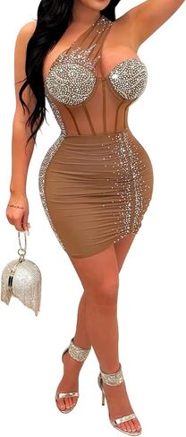 Rhinestone Embellished Formal Gowns and Evening Dresses for Women 2026 in Saudi Arabia