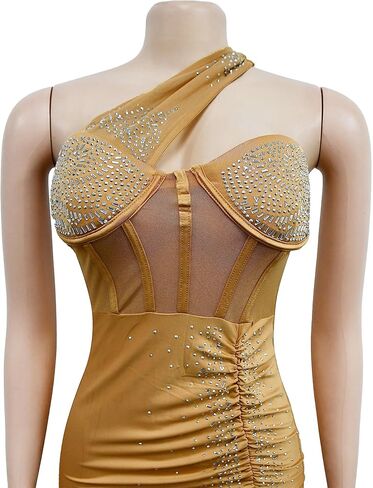 Rhinestone Embellished Formal Gowns and Evening Dresses for Women 2026 in Saudi Arabia