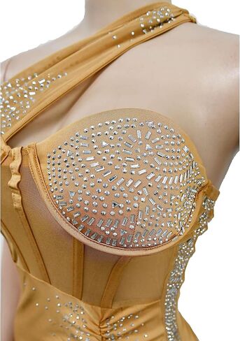 Rhinestone Embellished Formal Gowns and Evening Dresses for Women 2026 in Saudi Arabia