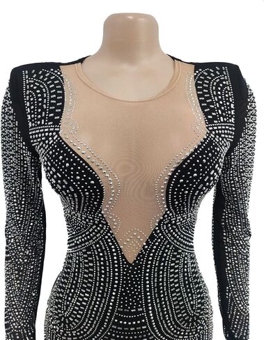 Rhinestone Embellished Formal Gowns and Evening Dresses for Women 2026 in Kuwait