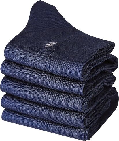 Lonxu 5-Pack Mens Silk Socks Free p&p Black White Gray Blue__Fit All Seasons… in Kuwait