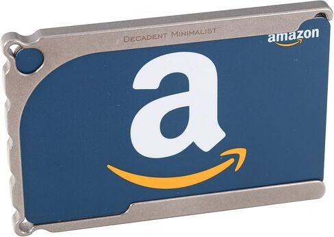 محفظة Decadent Minimalist DM1 تيتانيوم 8 بطاقات مغسولة بالحجر in Kuwait