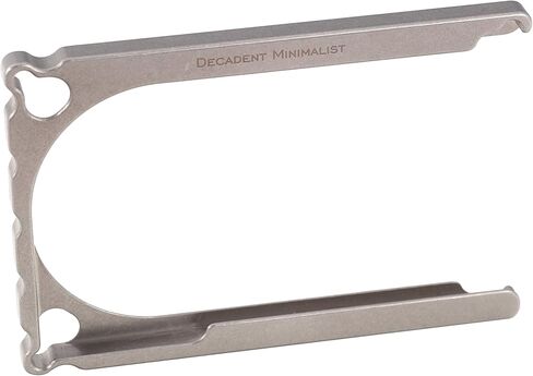 محفظة Decadent Minimalist DM1 تيتانيوم 8 بطاقات مغسولة بالحجر in Kuwait