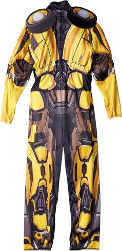 Disguise Transformers Bumblebee Costume for Kids. Official Licensed Autobot Yellow Volkswagen Bug Classic Muscle Costume Suit for Boys & Girls in Saudi Arabia