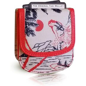 محفظة نسائية صغيرة قابلة للطي من TAXI WALLET Vintage Hawaii صغيرة الحجم + محفظة نقود in Saudi Arabia