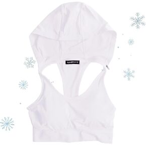 حمالة صدر رياضية للسيدات من RUNNER ISLAND ذات قلنسوة عالية التأثير بأشرطة من الخلف للجري والتمارين واليوجا in Kuwait