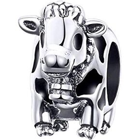 ABAOLA Animals Charm 925 Sterling Silver PET Charm Beads fit Pandora Charms Bracelet & Necklace