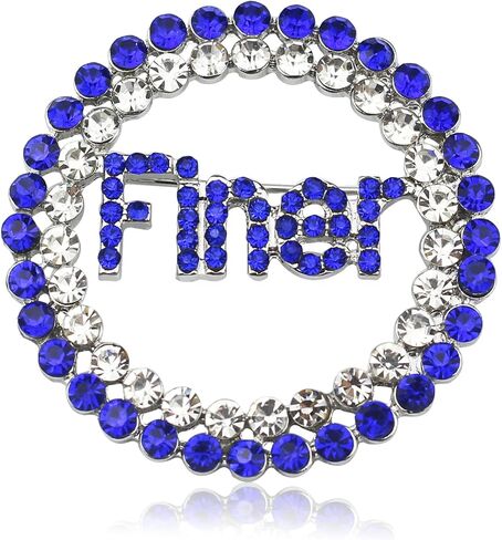 Greek ZPB Sorority Brooch Pin for Women Sorority Paraphernalia Jewelry Gift for Finer Women Jewelry 1920 Sisterhood Gift in Kuwait