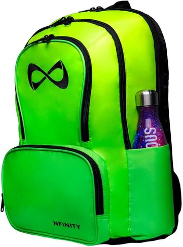 حقيبة ظهر Nfinity Ombré Limelight بلون أخضر نيون_أخضر، مقاس واحد، للسفر, نيون_أخضر, One Size in Kuwait