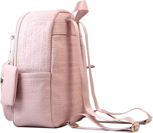Juicy Couture Word Play Backpack Dusty Blush One Size in Saudi Arabia