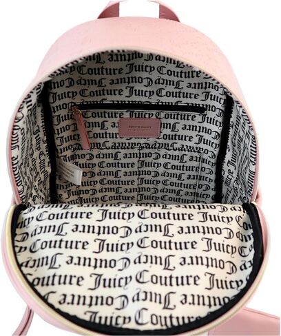 Juicy Couture Word Play Backpack Dusty Blush One Size in Saudi Arabia