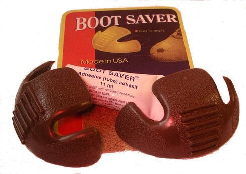 Boot Saver Toe Guards Work Boots Protector - Boot Toe Cover/Repair 1 Pair (Tan) in Saudi Arabia