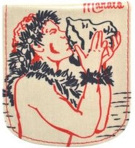 Taxi Wallet® - TW94-VINTAGE HAWAII - Soft Faux Pleather - Compact, Front Pocket Folding Wallet - For Cards, Coins, Bills, ID (Men & Women) in Saudi Arabia