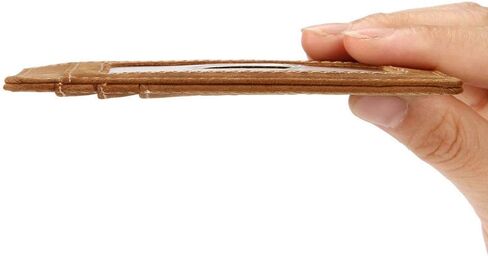 محافظ Ortarco الرجالية البسيطة هدية للابن من الأم، محفظة جيب أمامية رفيعة من جلد البقر RFID in Kuwait