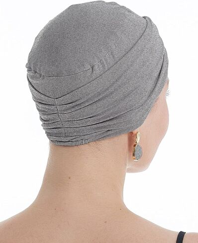 osvyo Bamboo Soft Chemo Headwear Beanie Cap for Women Hair Loss- Hats for Cancer Handmade in Saudi Arabia