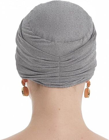 osvyo Bamboo Soft Chemo Headwear Beanie Cap for Women Hair Loss- Hats for Cancer Handmade in Saudi Arabia