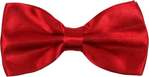 Neck Bowtie Tuxedo for Men Adjustable Solid Satin Pre-tied 12 Pcs Wedding Party in Kuwait