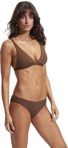 رداء سباحة بيكيني نسائي طويل خط مثلث الشكل بأشرطة قابلة للتعديل من Seafolly in Kuwait
