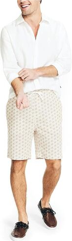 Nautica Men's Sustainably Crafted 8.5" Printed Cabana Short in Saudi Arabia