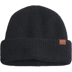 Slouchy and Cuffed Beanie for Women Men, Double Layer Soft Warm Winter Knit Hat Skull Cap in Kuwait