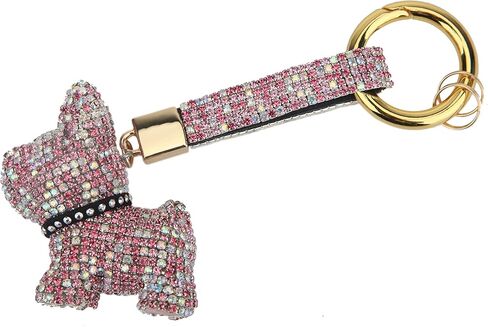 فوزية الكلب المفاتيح حجر الراين بلينغ سلاسل المفاتيح النساء in Kuwait