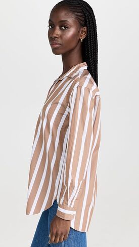 Frank & Eileen Women's Boyfriend Button-Up Shirt in Kuwait