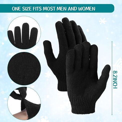 72 Pcs Winter Beanies Gloves Scarves Bulk Unisex Knitted Winter Hats and Gloves Fleece Neck Scarves Set for Men Women in Saudi Arabia