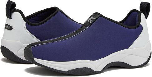 AND1 Too Chillin Slip On Shoes for Men, Off Court Retro Basketball Shoes Mens Slip On Sneakers - Size 7-16, Black, White, Navy Blue, Red in Saudi Arabia