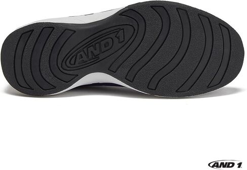 AND1 Too Chillin Slip On Shoes for Men, Off Court Retro Basketball Shoes Mens Slip On Sneakers - Size 7-16, Black, White, Navy Blue, Red in Saudi Arabia
