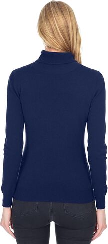 State Fusio Ribbed Turtleneck Sweater Merino Wool Long Sleeve High Neck Pullover for Women… in Saudi Arabia