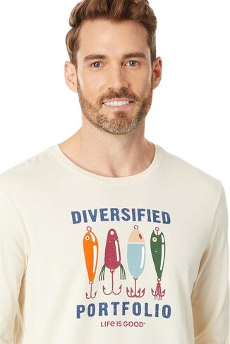 الحياة جيدة محفظة صيد متنوعة بأكمام طويلة Crusher-Lite™ Tee Putty White 2XL in Kuwait